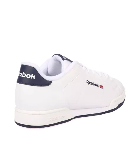 Baskets Npc Syn Homme Blanc Bleu Marine Reebok