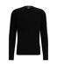 Sweat Manches Longues Raglan Homme Noir Boss-2