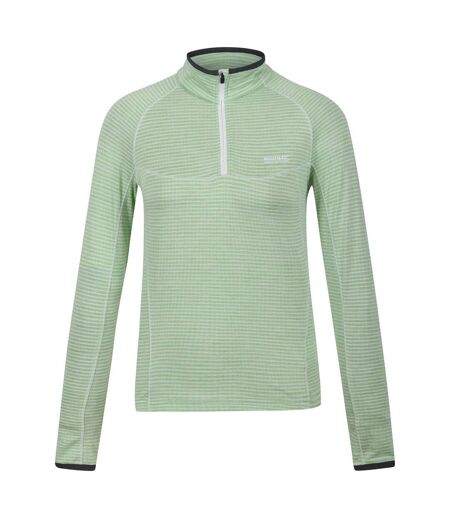 Womens/ladies Yonder Raglan Long-sleeved Sweatshirt Quiet Green Regatta