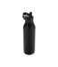 Ara flip top recycled stainless steel 500ml water bottle one size black Avira-1