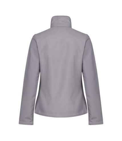 Regatta Standout Womens/Ladies Ablaze Printable Soft Shell Jacket (Rock Grey/Black) - UTPC3285