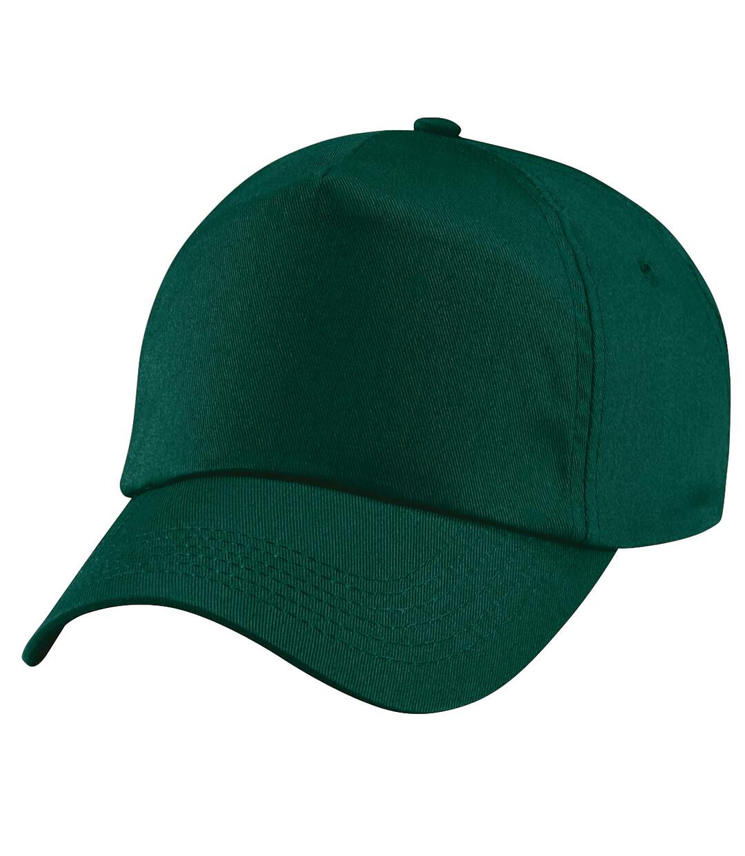 Lot de 2  casquettes de baseball adulte vert bouteille Beechfield