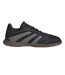 Childrens/kids Predator League 3 Stripes Suede Lace Up Trainers Black Grey Red Adidas-1