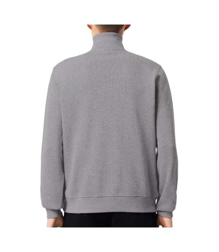 Sweat gris clair homme lacoste sh1927