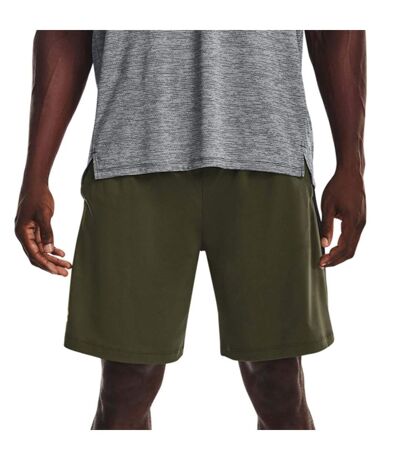 Mens Tech Vent Shorts Green Under Armour