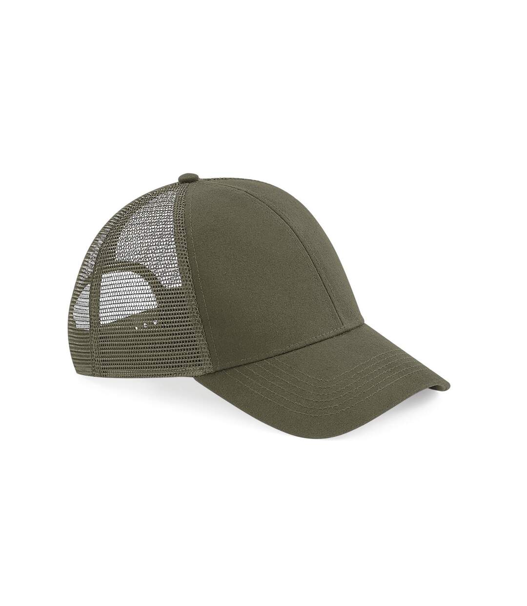 Casquette trucker adulte vert sombre Beechfield-1