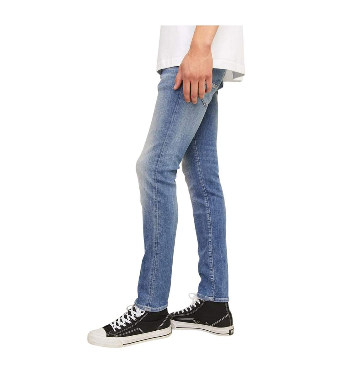 Jean Glenn Homme Bleu Denim Jack And Jones-3