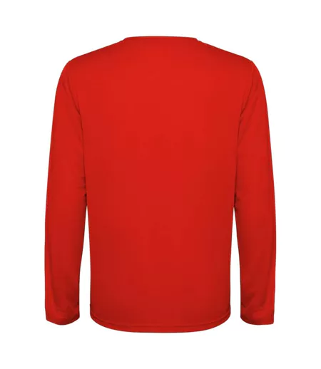 T-shirt Manches Longues Estoril Adulte Rouge Roly