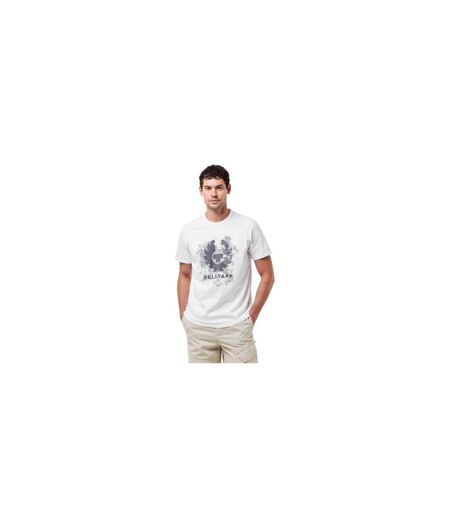 T-shirt Manches Courtes Motif/style Phéonix Homme Blanc Belstaff