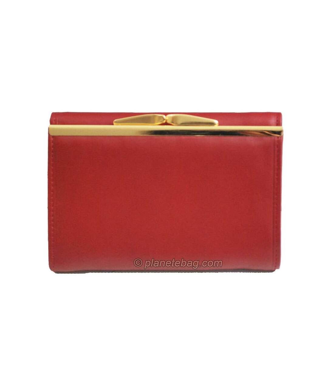 Katana - Portefeuille femme en cuir - rouge - 2993-1