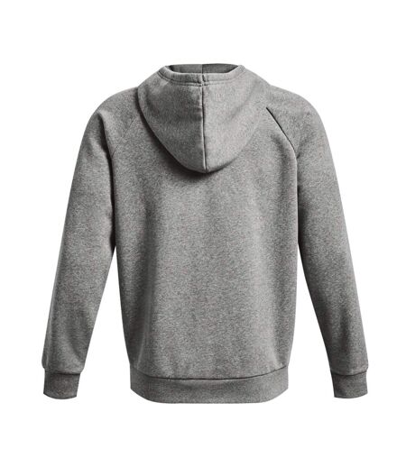 Veste À Capuche Rival Homme Gris Blanc Under Armour