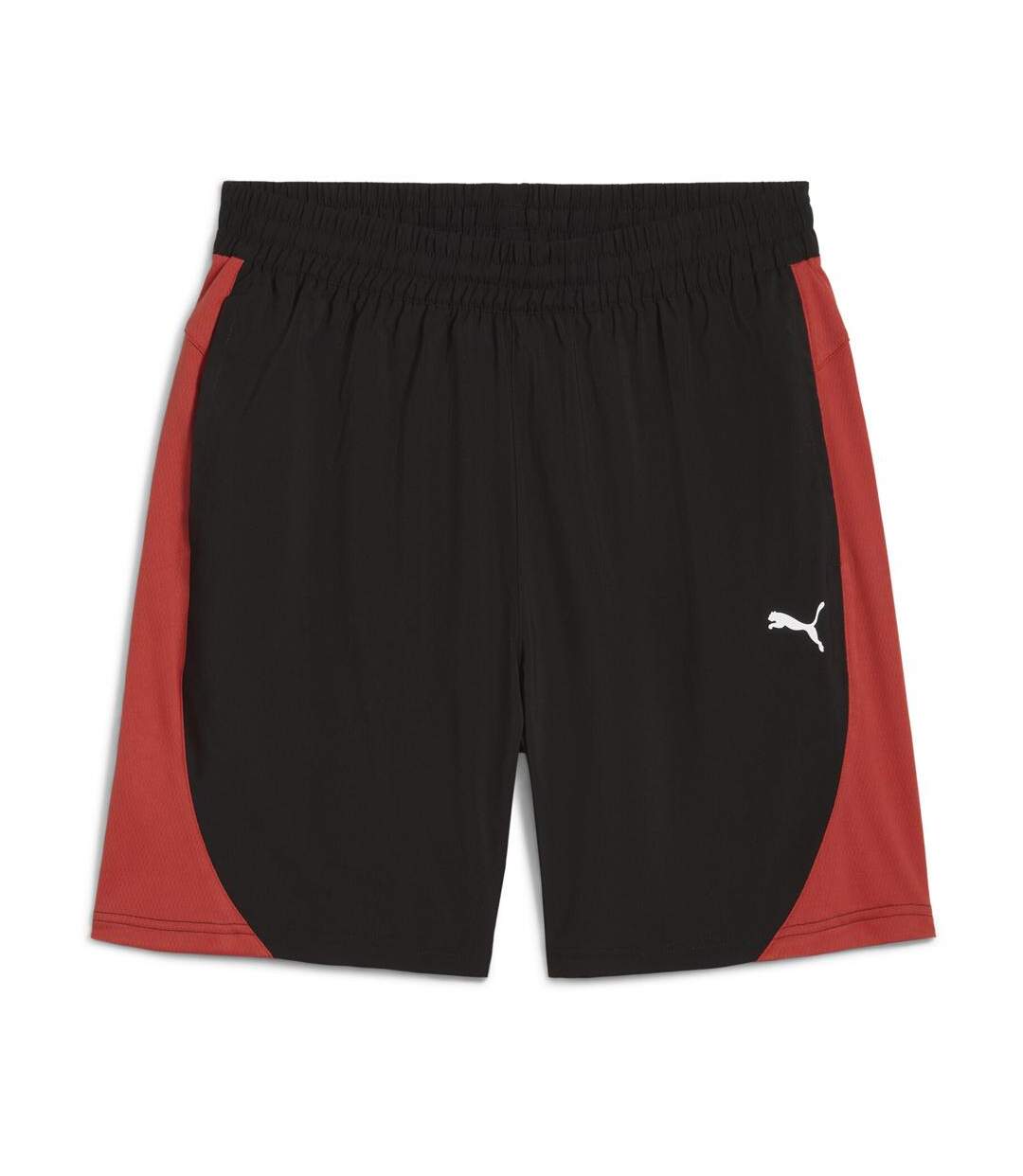 Short noir/rouge homme puma fabric-1