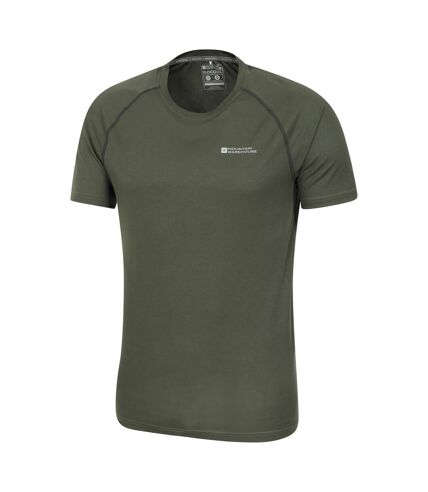 Mountain Warehouse Mens Aero II Short-Sleeved T-Shirt (Khaki Green) - UTMW176