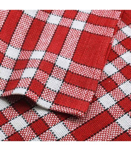 Lot de 3 Serviettes de Table Traditio 45x45cm Rouge
