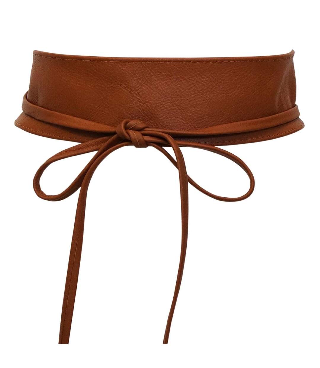 Ceinture large en cuir CESIRA-1