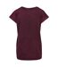 T-shirt Motif/style Délavé À L'acide Femme Rose Baie Noir Build Your Brand-2