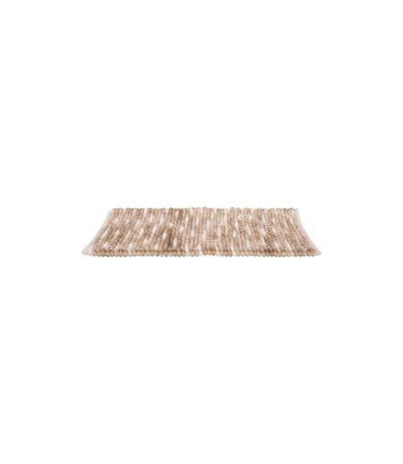 Tapis de Bain en Coton Dégradé 50x75cm Beige