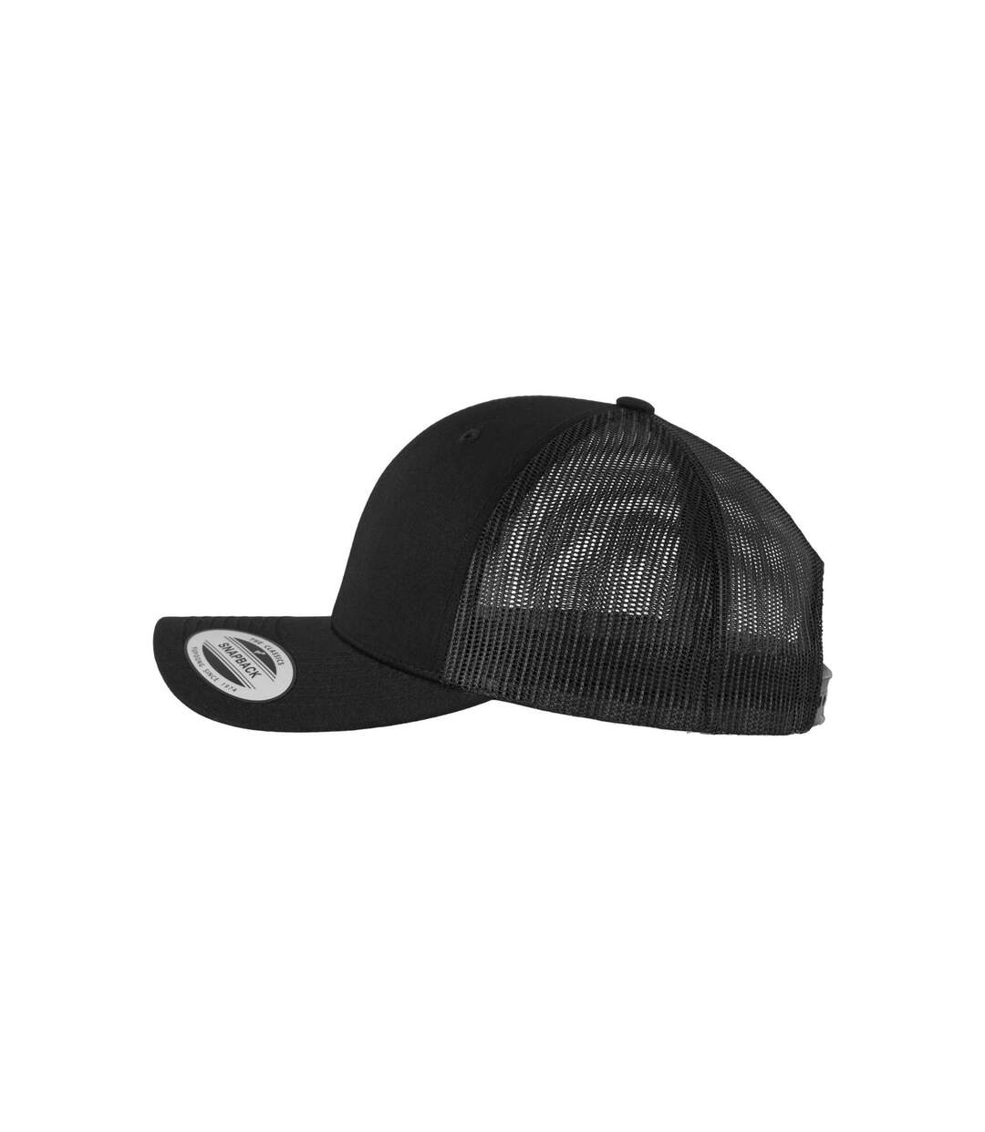 Casquette Trucker Adulte Noir Flexfit-3