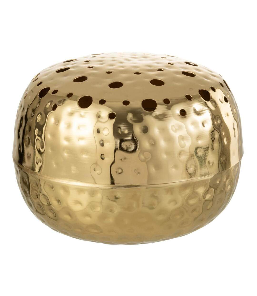 Vase Boule Ajouré Mandy 23cm Or-1