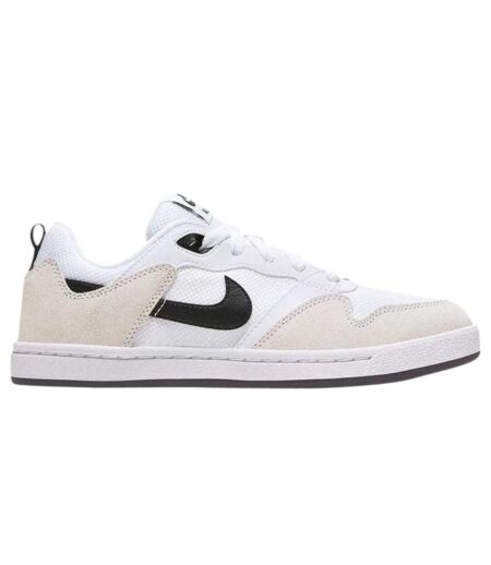 Baskets Motif/style Swoosh Sb Alleyoop Homme Blanc Nike