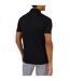 Polo Manches Courtes Homme Noir Vif Brave Soul-3