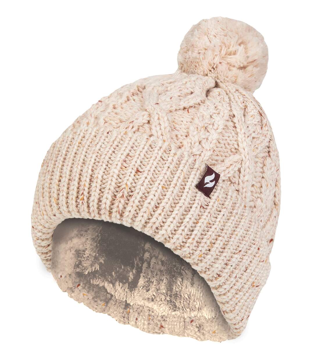 Cozy Pom Pom Bobble Hat for Women-1