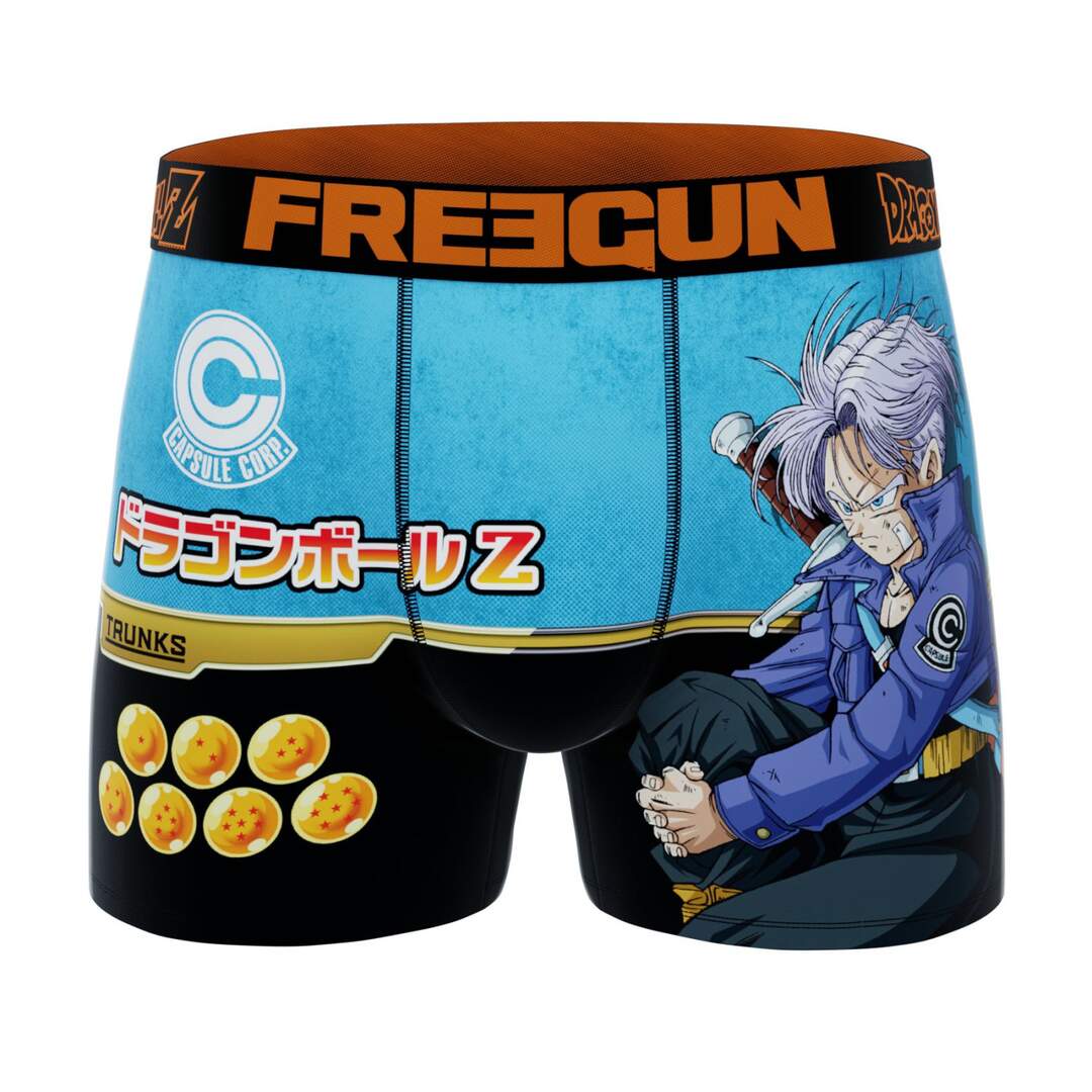 Lot de 4 boxers homme Dragon Ball Z Freegun