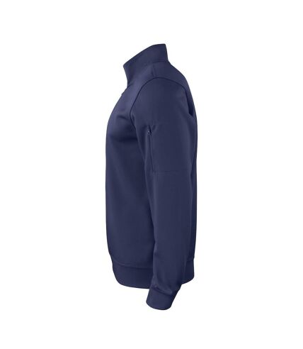 Clique Unisex Adult Basic Active Quarter Zip Sweatshirt (Dark Navy)