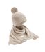 Beechfield - Ensemble bonnet et écharpe - Femme (Blanc cassé) (Taille unique) - UTRW9586