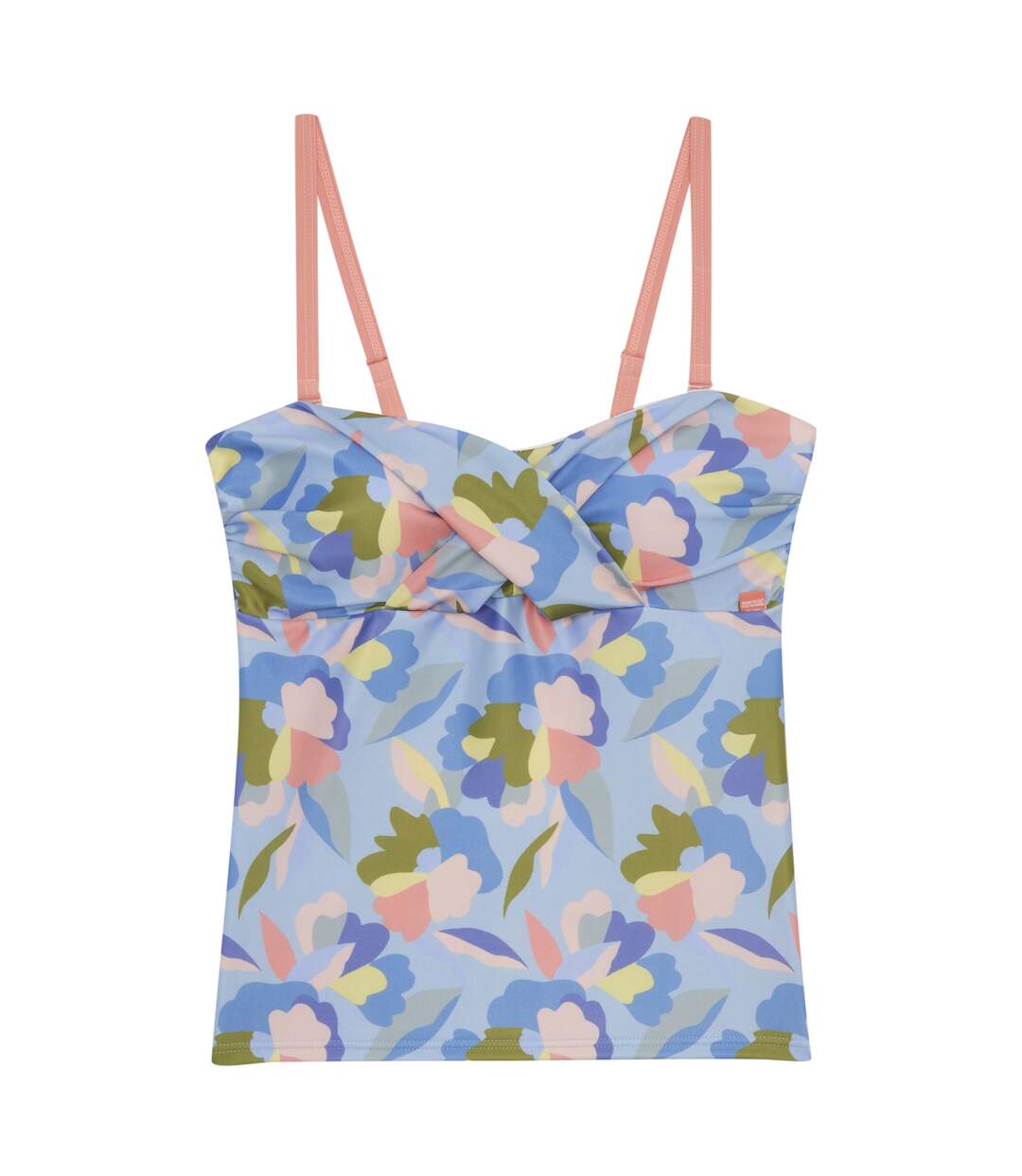 Womens/ladies Aceana Iii Floral Tankini Top Multicoloured Regatta-1