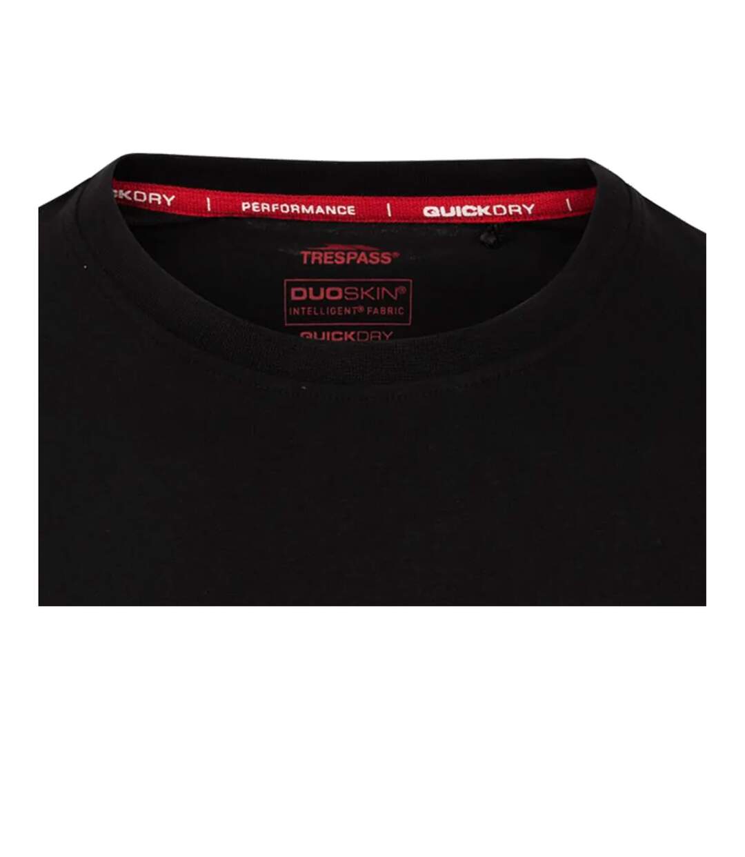 T-shirt Manches Longues Macley Homme Noir Trespass-4