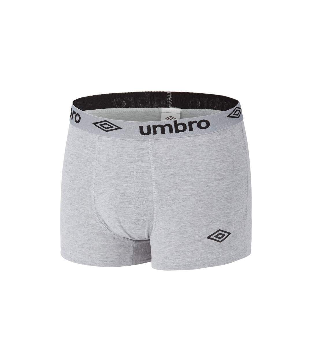 Lot de 4 Boxers coton homme uni Umbro