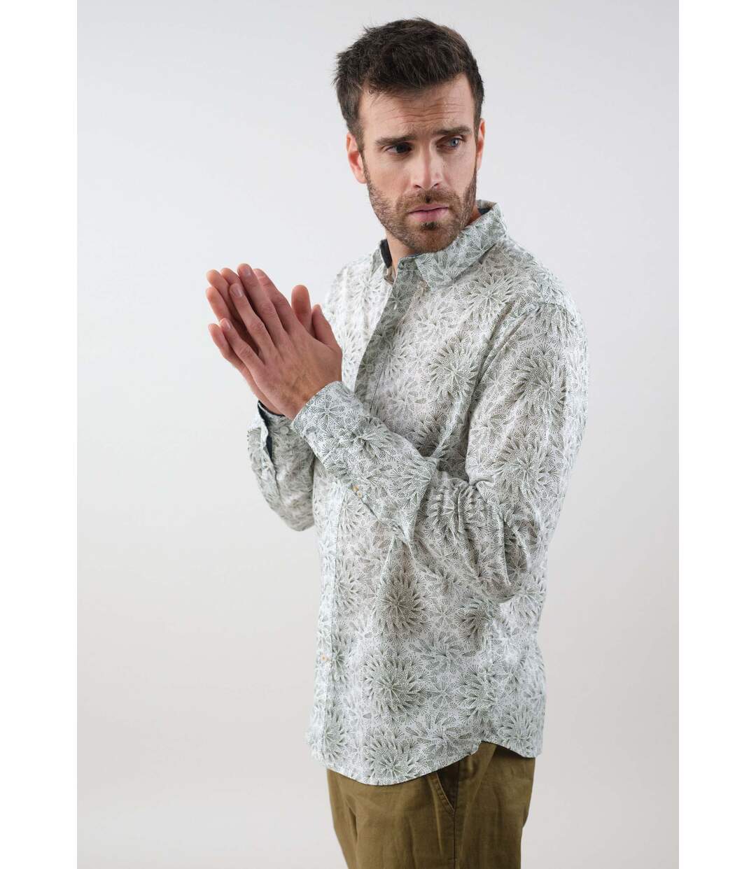 Chemise en voile pour homme WILLARD