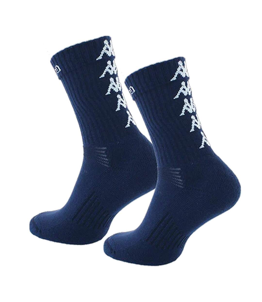 Chaussettes de sport marines kappa eleno-1