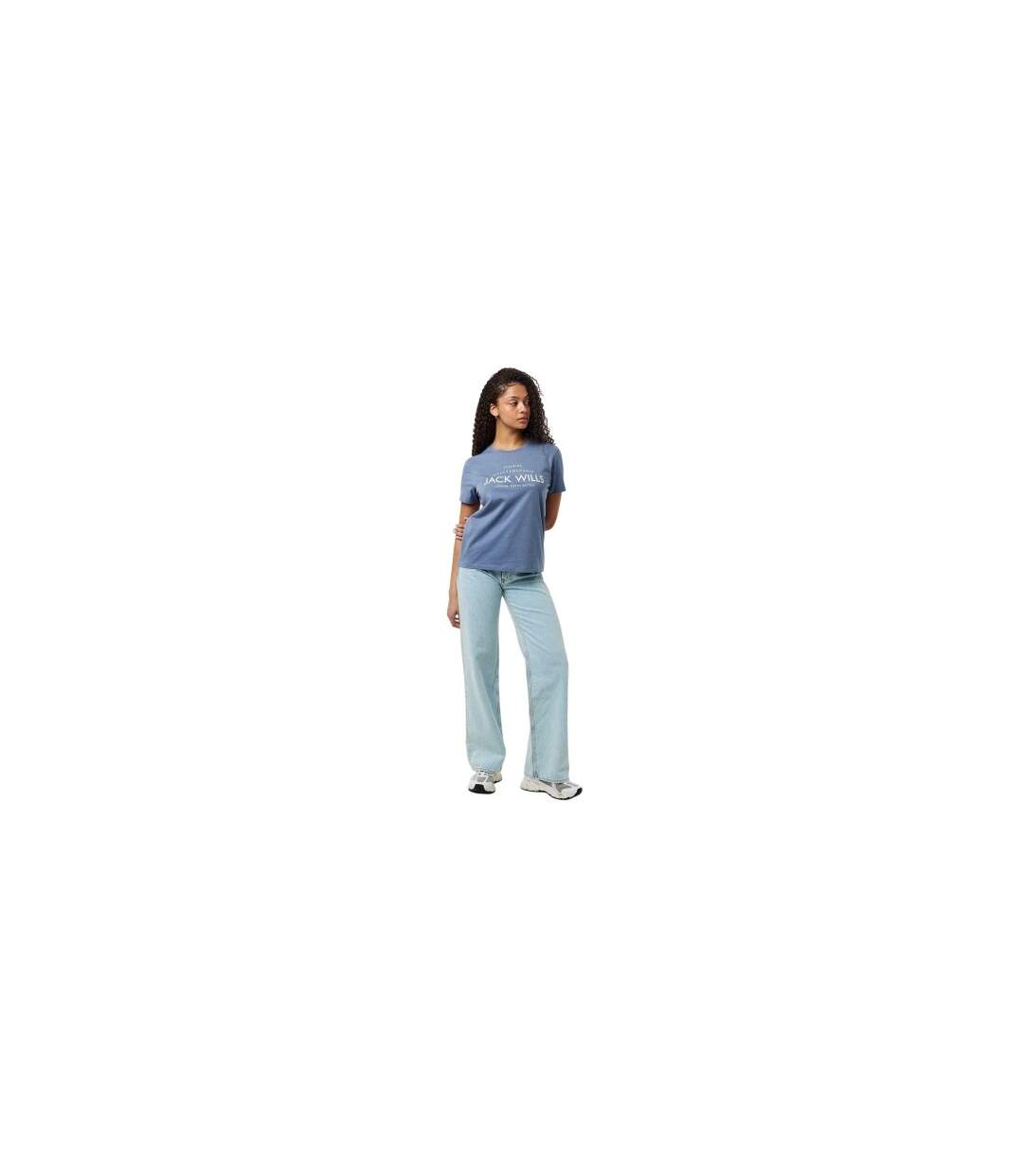 T-shirt Forstal Femme Bleuet Jack Wills-1