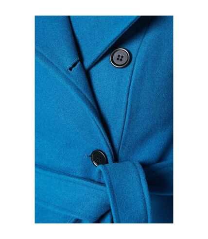 Manteau femme bleu pétrole Principles