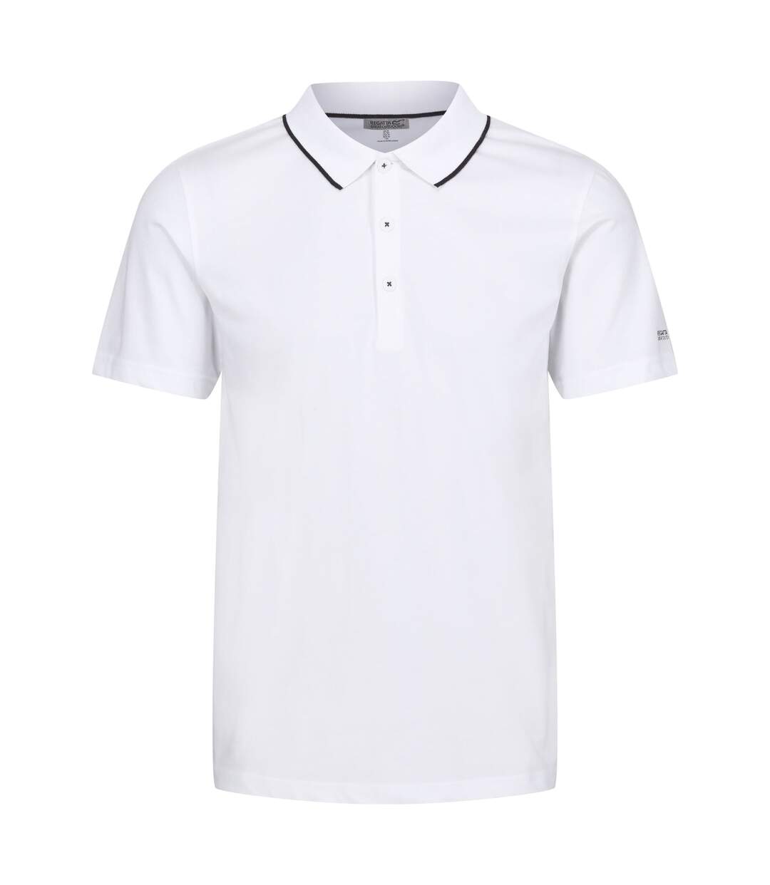 Mens Forley Polo Shirt White Regatta-1