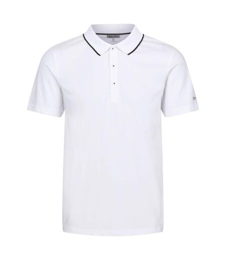 Mens Forley Polo Shirt White Regatta
