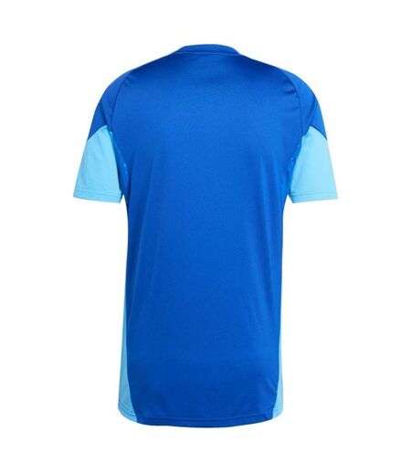 T-shirt Tiro Competition Homme Bleu Adidas