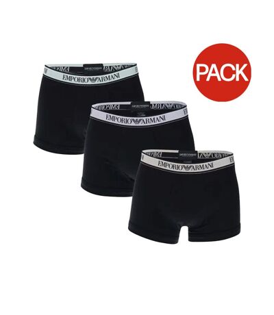 Boxers homme noir Emporio Armani