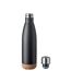Gourde Aspen Cork Taille Unique Noir MidOcean-2