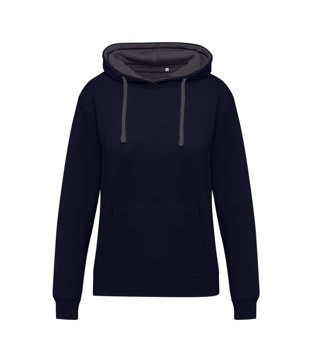 Sweat À Capuche Femme Noir Gris SG Originals-1