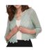Cardigan vert femmejdy sun 3/4 cropped-1