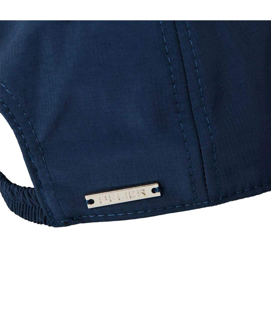 Embroidered Logo Baseball Cap Navy Belier-3