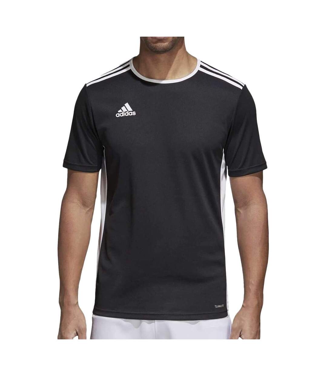 T-shirt Noir Homme Adidas Entrada - M-1