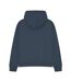 Unisex Adult Premium Boxy Oversized Full Zip Hoodie Petrol Blue Casual Classics-1