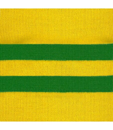 Unisex Adult Newton Heath Bobble Hat Yellow Fan Originals