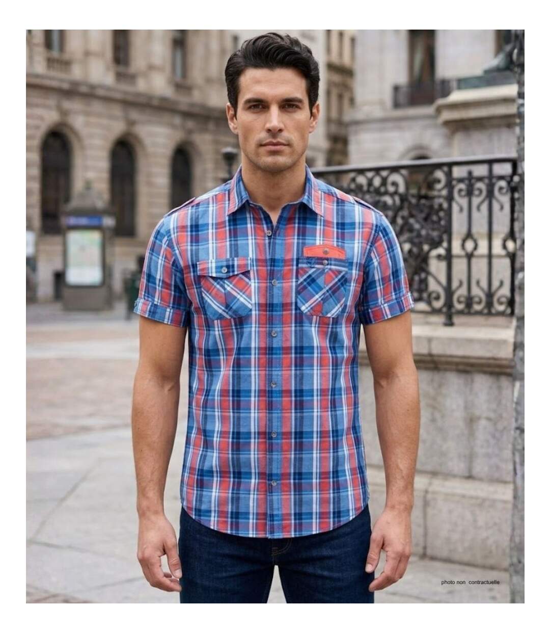 Chemise manches courtes TAMPA2-5