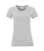 T-shirt Iconic Femme Zinc Fruit Of The Loom-1