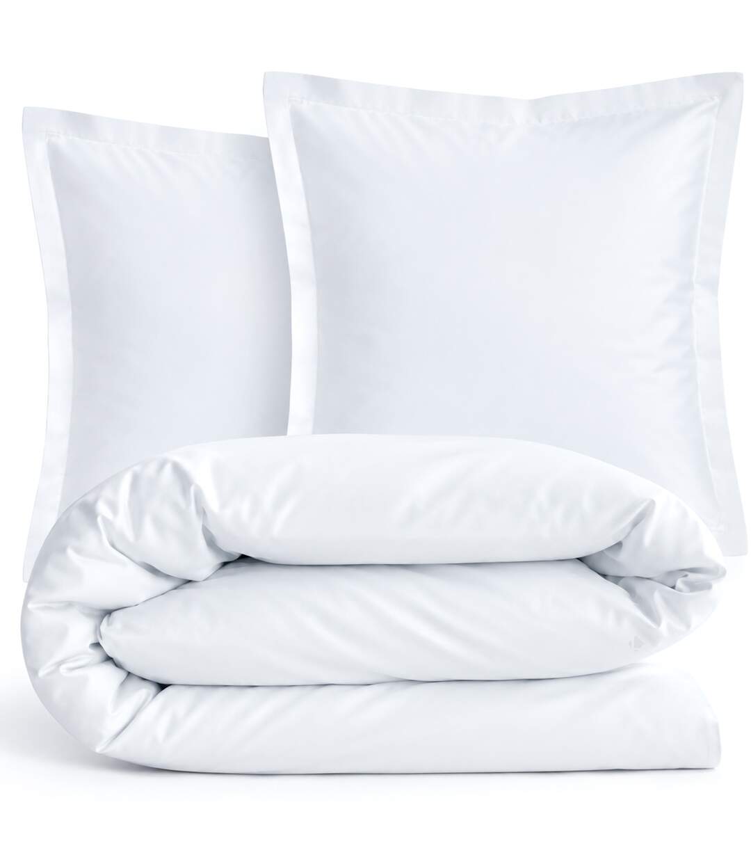 Parure de lit percale unie PRIMO Taie 65x65 cm-2